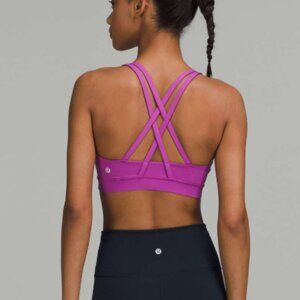 Lululemon size 4 purple energy bra